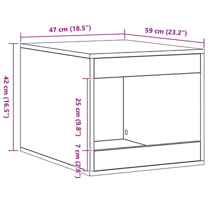Vidaxl Mueble Arenero Para Gatos Madera Roble Artisian 47x59x42 Cm_2