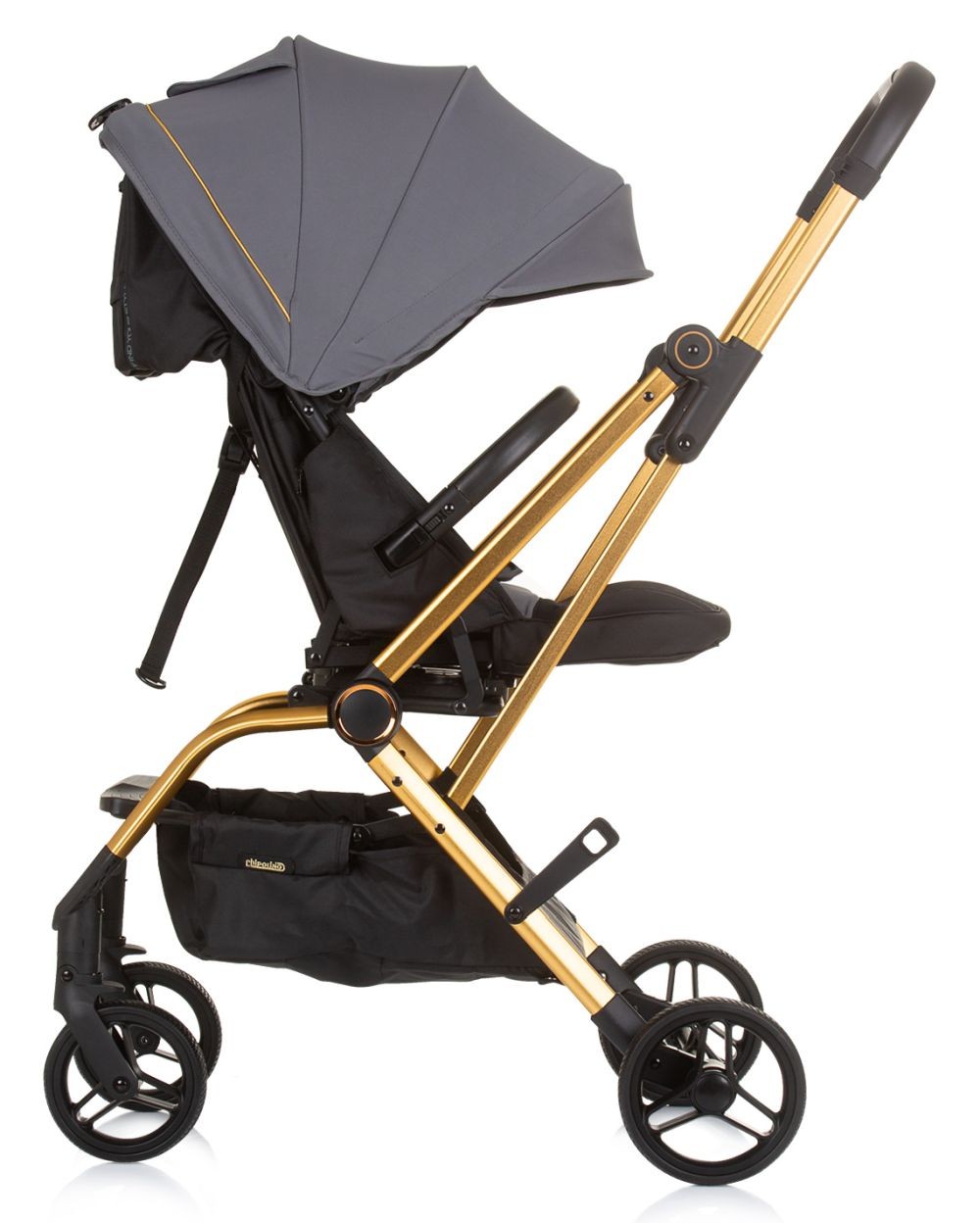 Silla De Paseo Hasta 22 Kg Y Rotación 360º Twister Granite_3