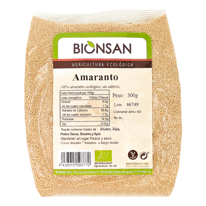 Amaranto En Grano Ecológico 500gr_0