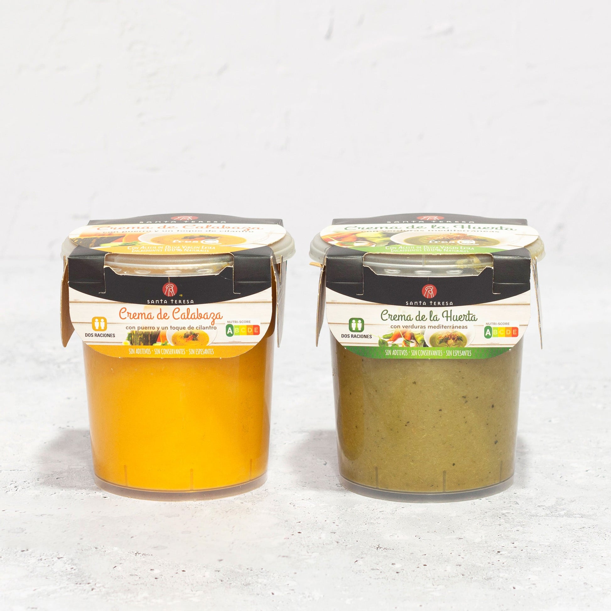 Pack 2 Cremas: Calabaza 400ml + Huerta 400ml