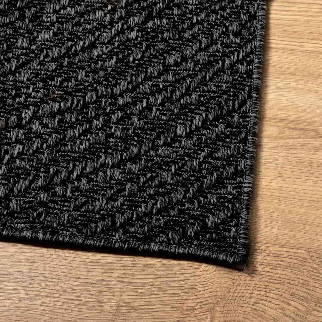 Vidaxl Alfombra Zizur Apariencia Yute Interior Exterior Antracita_4