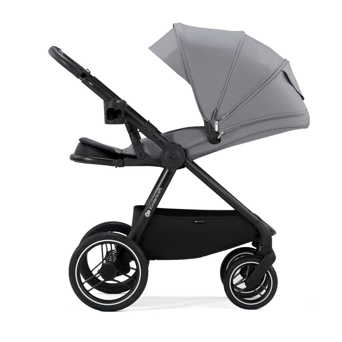 Carrito De Bebé Nea Dos Piezas Capazo Duro Hasta 22 Kg Platinum Grey_3