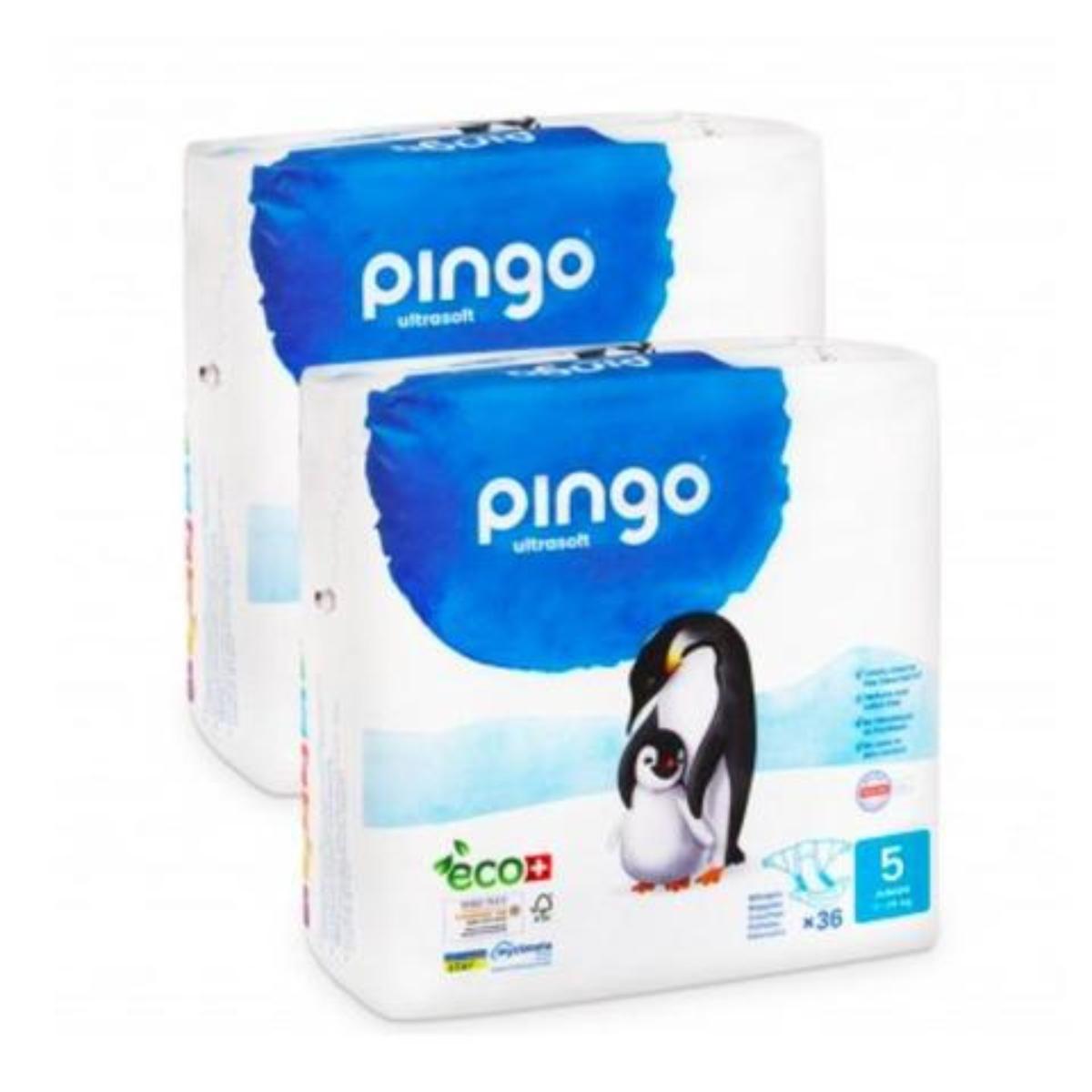 Pack Ahorro Pañales T5 (12-25kg) Pingo 72 unidades