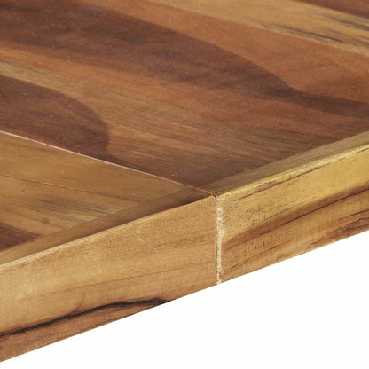 Mesa De Comedor De Madera Maciza 140x140x75 Cm_3