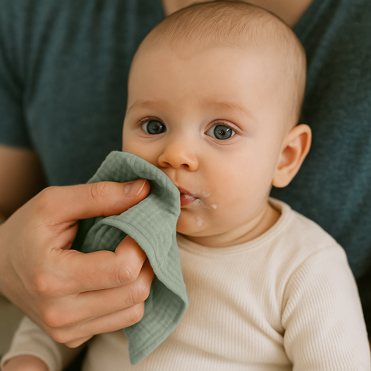 Pañales De Algodón Bio Verde