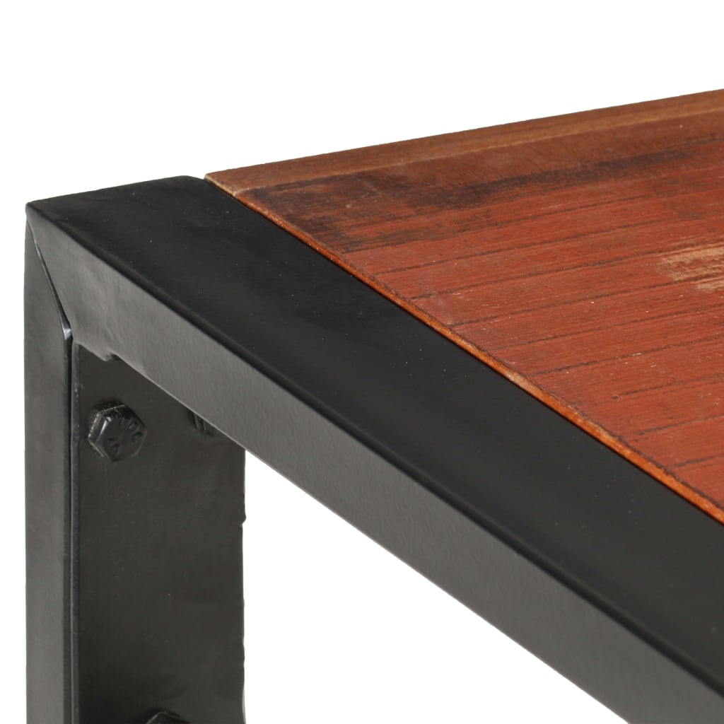 Mesa Alta De Cocina De Madera Maciza Reciclada 180x90x110 Cm_1