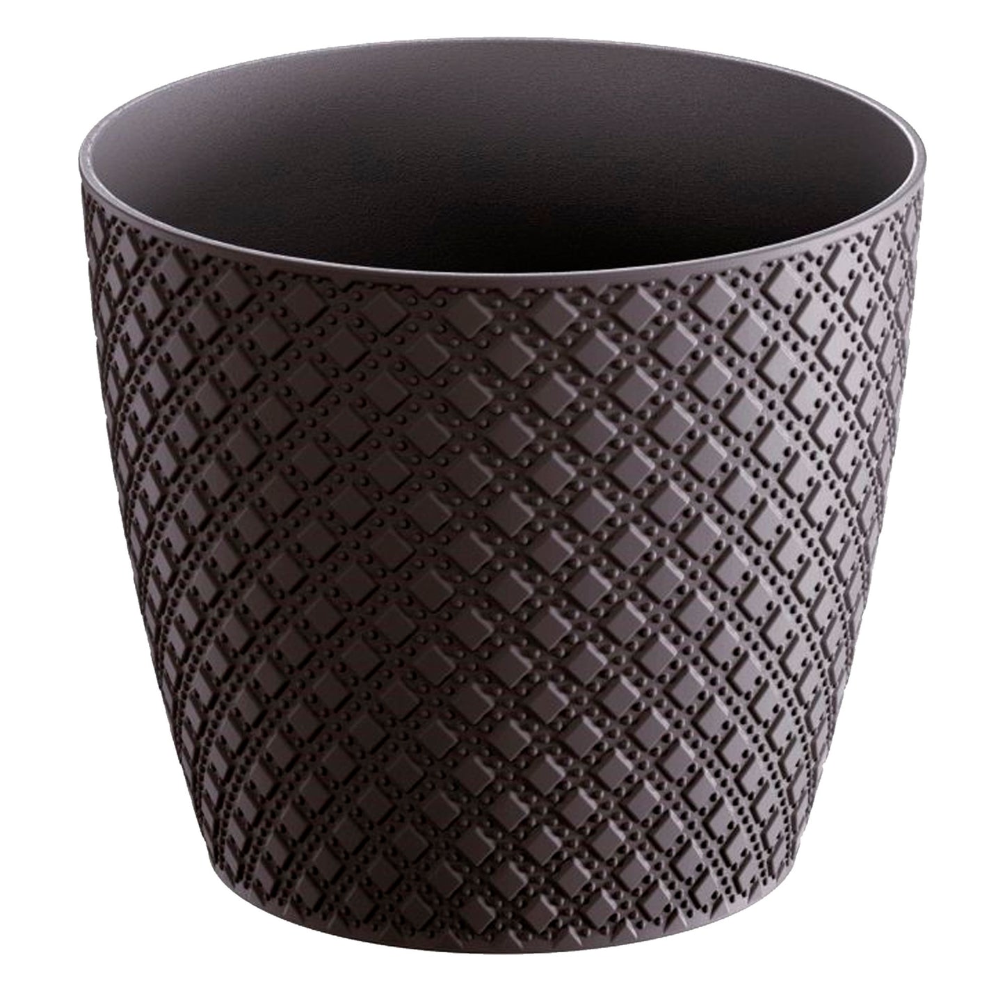 Maceta Orient 3,5l., Dimensiones (mm) 189x189x167, Color Antracita_0