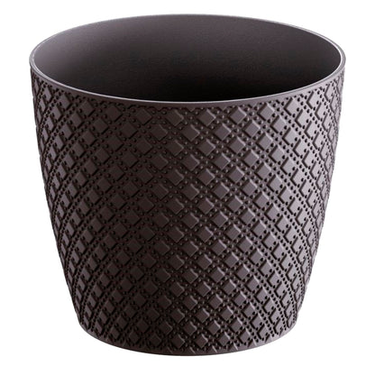 Maceta Orient 3,5l., Dimensiones (mm) 189x189x167, Color Antracita_0