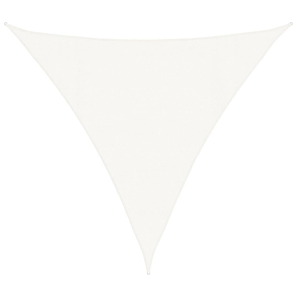 Vidaxl Toldo De Vela Hdpe Blanco 160 G/m² 4,5x4,5x4,5 M_0