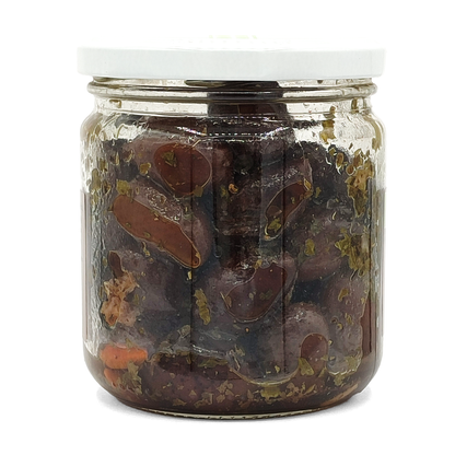 Aceitunas Negras Kalamata Confitadas Picantes Ecológicas 200gr_2