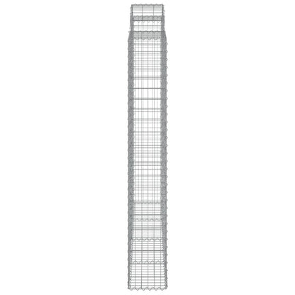 Cestas De Gaviones 3 Uds Forma De Arco Hierro 200x30x200/220 Cm_4