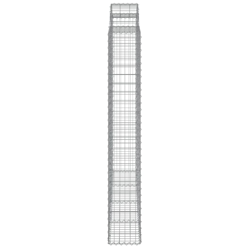 Cestas De Gaviones 7 Uds Forma De Arco Hierro 200x30x200/220 Cm_4