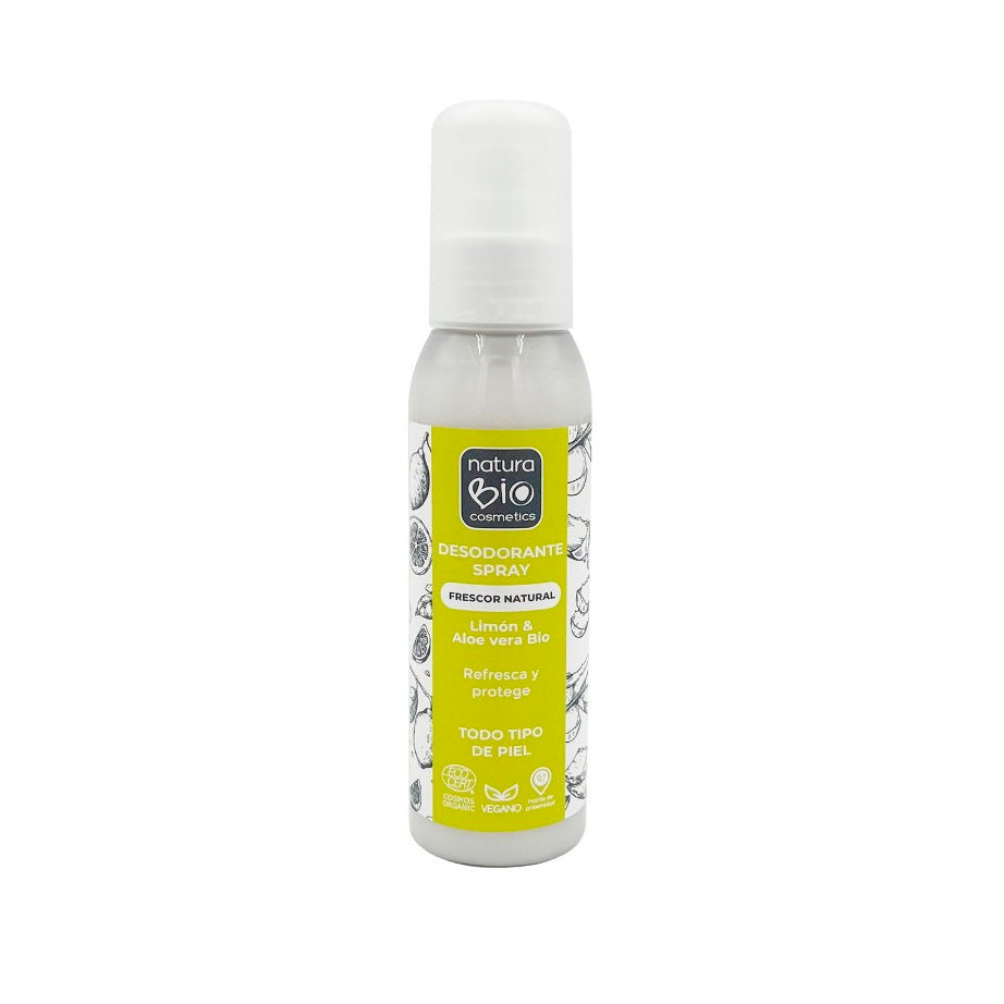 Desodorante spray frescor natural 100 ml NaturaBIO