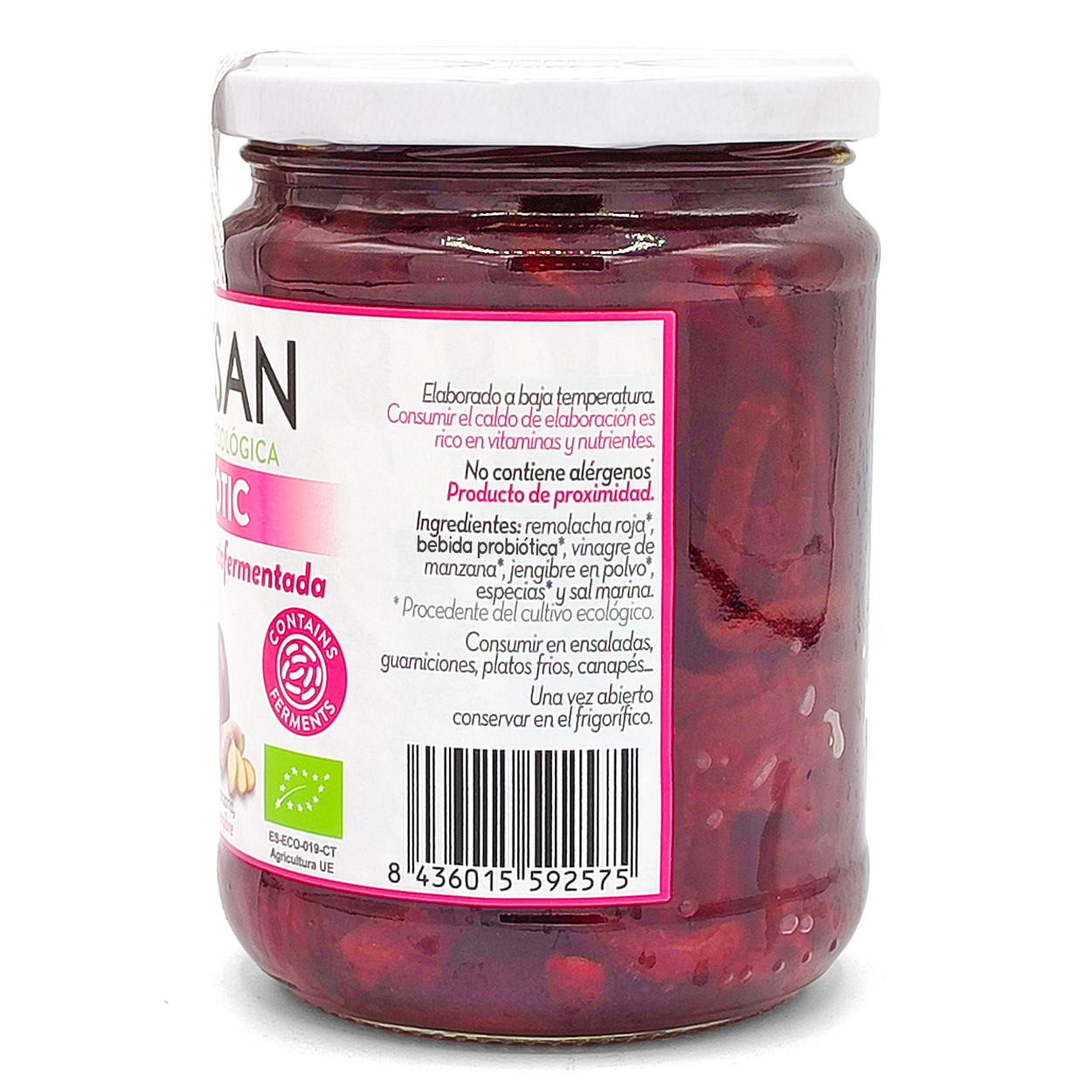 Remolacha Roja Fermentada Ecológica 420gr