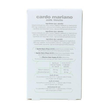 11-S Cardo Mariano Soria Natural Caps, Liberación Prolongada