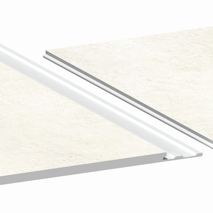 Aqua-step- All In One - Paneles De Pared A Prueba De Agua Y Panel De Sueloe  - French Limestone  - 6 Paneles (2,34m²)