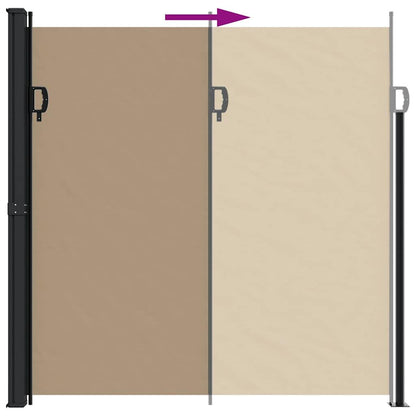Vidaxl Toldo Lateral Retráctil Gris Taupe 200x500 Cm_4