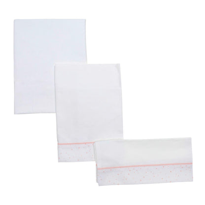 Sábana para capazo diseños Star/Astra 3 piezas Astra Rosa