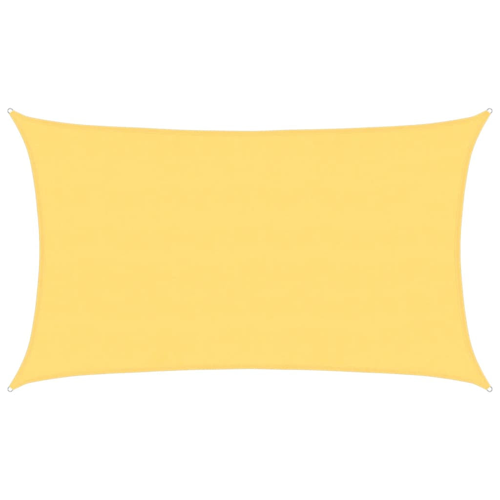 Vidaxl Toldo De Vela Beige Hdpe 160 G/m² 5x8 M_0
