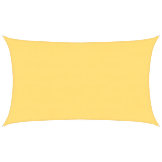 Vidaxl Toldo De Vela Beige Hdpe 160 G/m² 5x8 M_0
