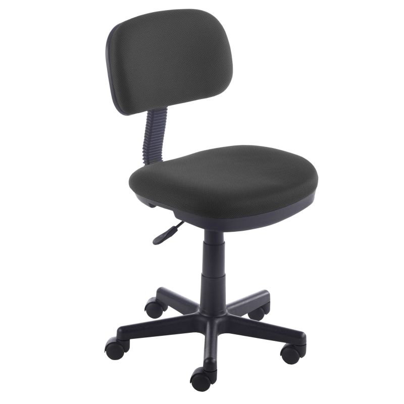 Silla De Estudio Juvenil Lion Pvc, Negro, 53 X 77a89 X 53cm_0