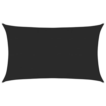 Vidaxl Toldo De Vela Negro Hdpe 160 G/m² 5x8 M_0