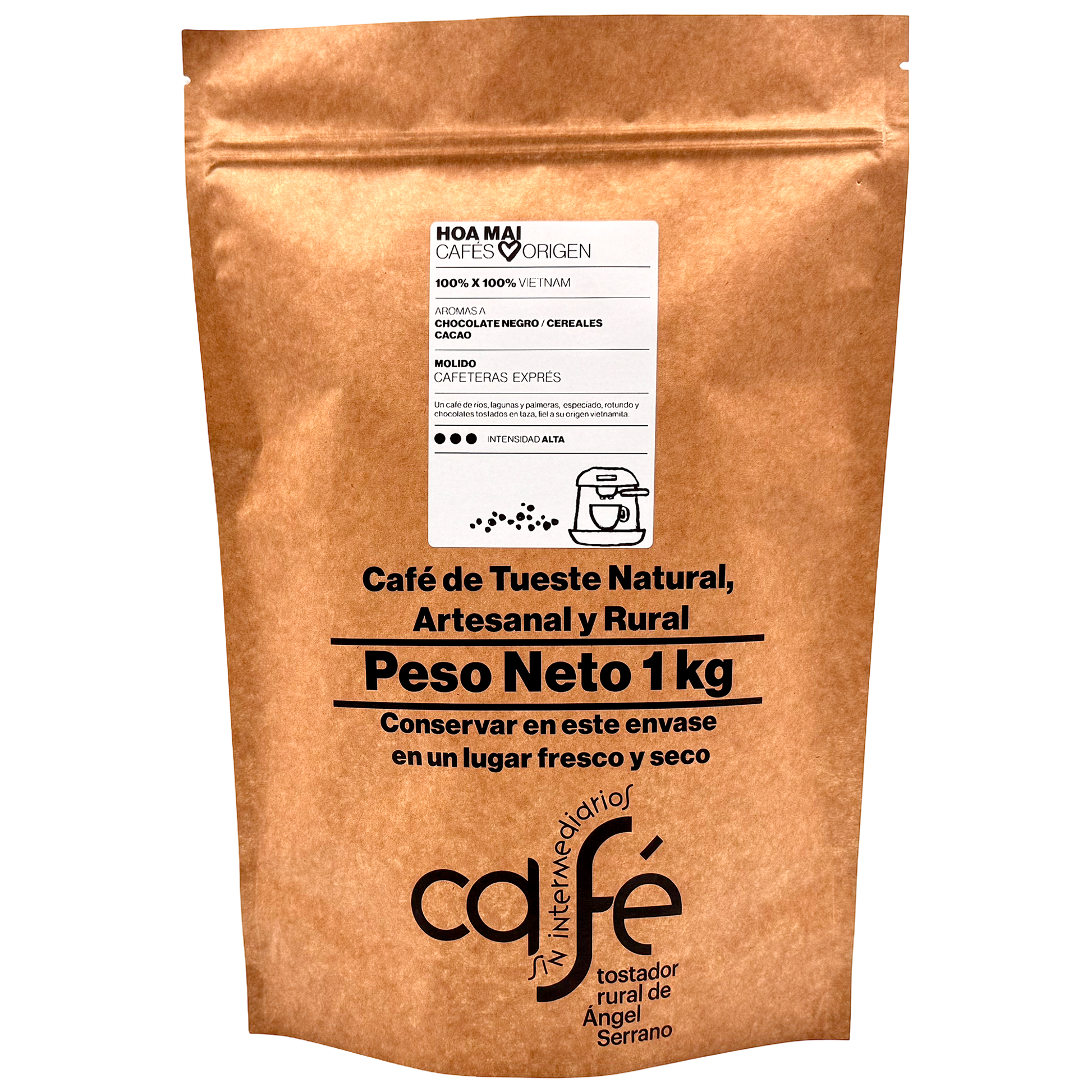 Cafe Sin Intermediarios Café Vietnam Hoa Mai Molido Espresso 1 Kg_0