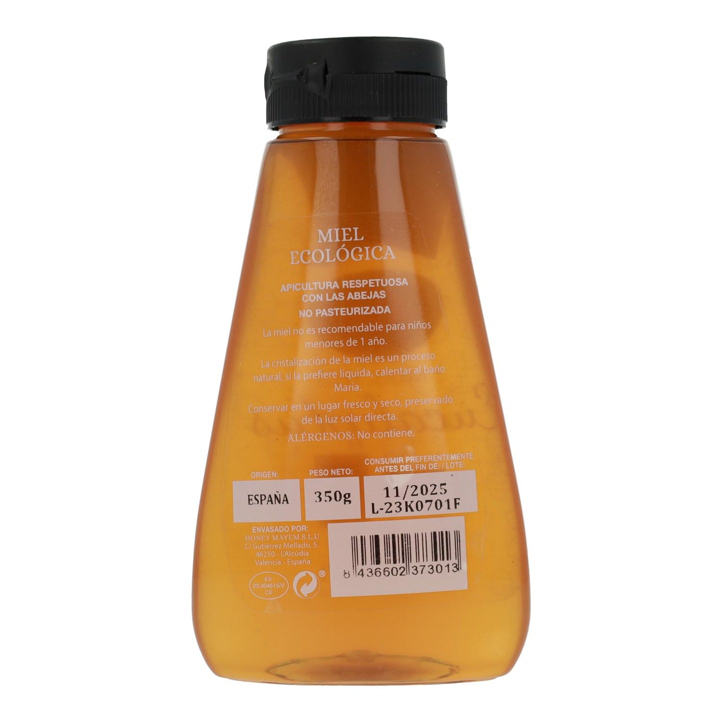 Miel eucaliptus bio Mayem antigoteo 350 g