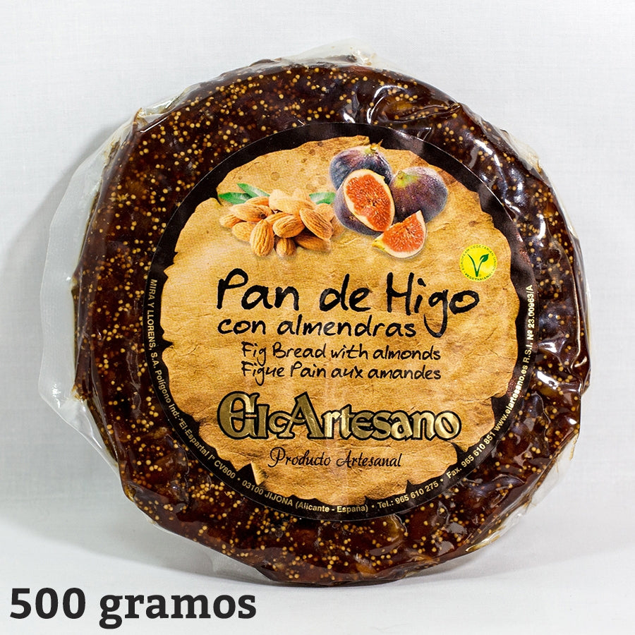 Pan De Higo Con Almendras 500 Grs_0