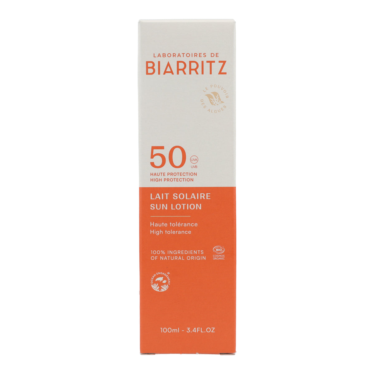 Loción Solar Corporal SPF 50 Laboratorios Biarritz 100 ml
