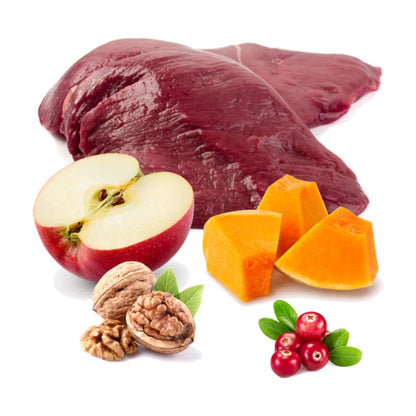 Puro Turrón para perros de ciervo crujiente Puromenu 150 g