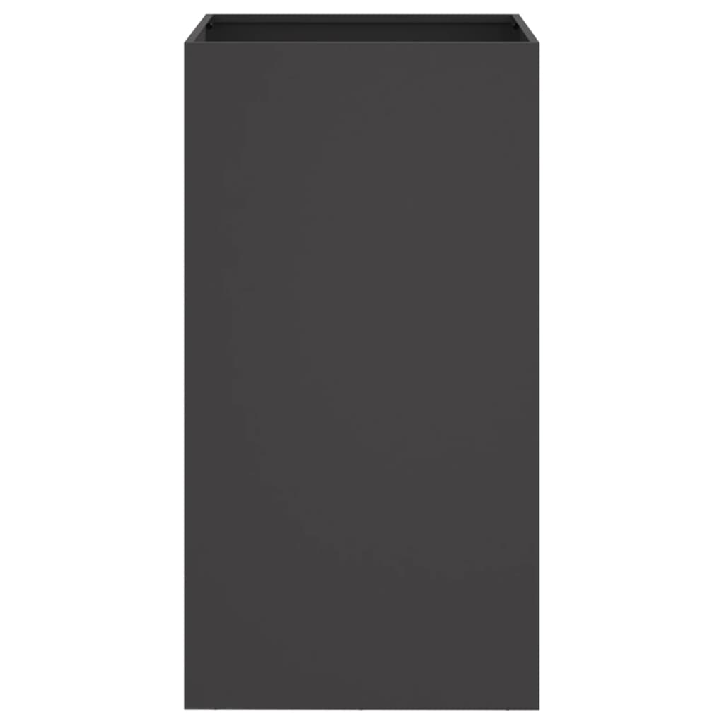 Jardinera Acero Negro 42x38x75 Cm_3