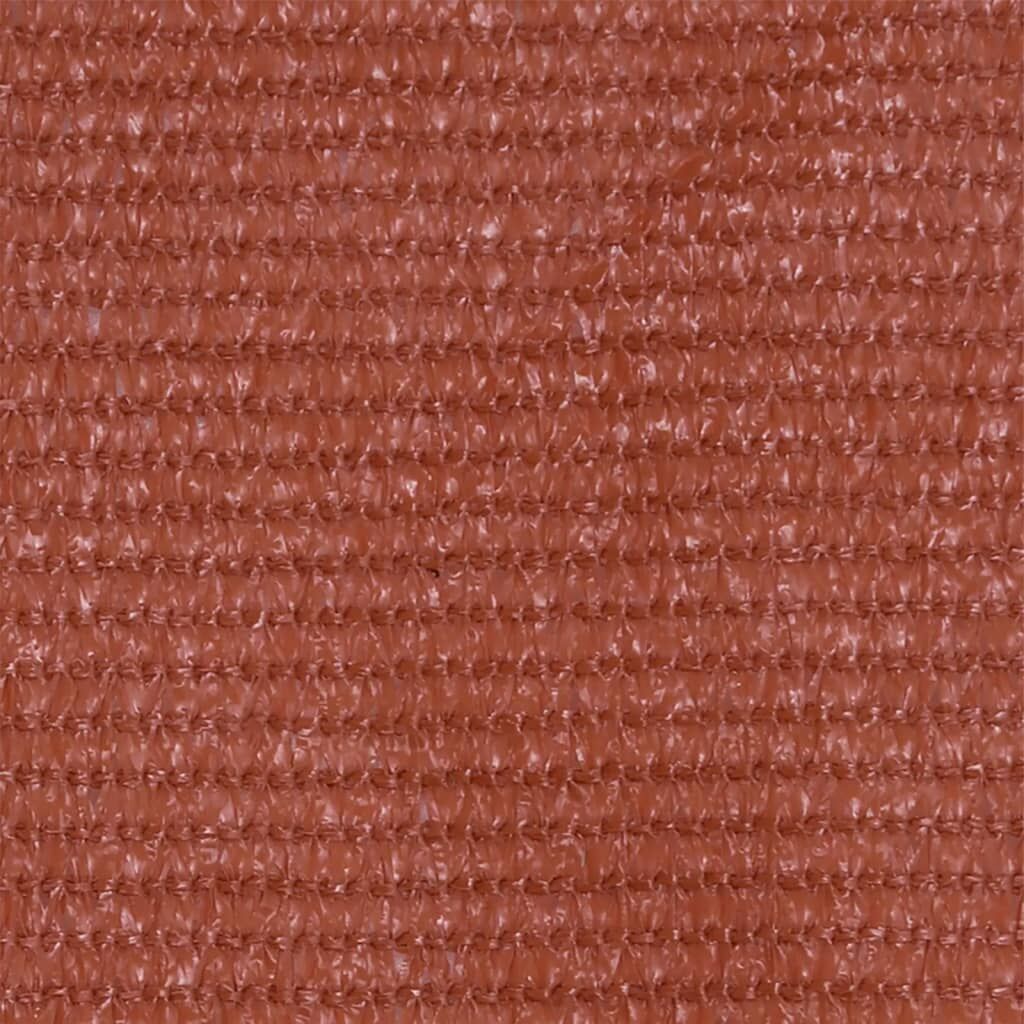 Vidaxl Toldo Para Balcón Hdpe Terracota 75x600 Cm_1