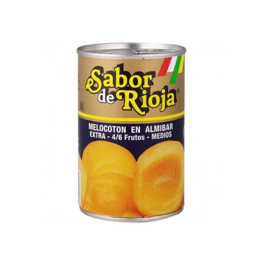 Melocoton En Almibar 4/6 Frutos Sabor Rioja_0