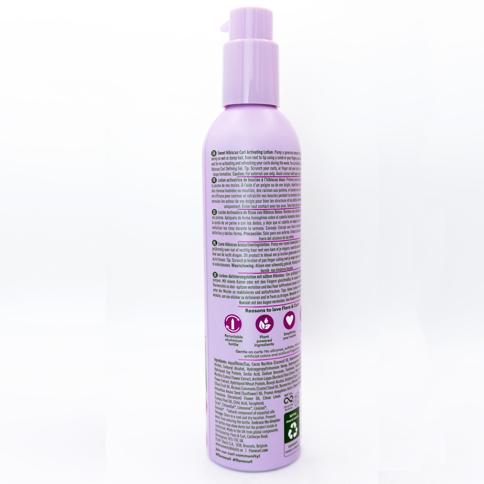 Flora And Curl Sweet Hibiscus Curl Activating Lotion 300ml_2