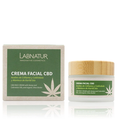 Crema Facial Cbd Labnatur 50 Ml | Hidratante | Calmante | Cuidado Facial Diario_0