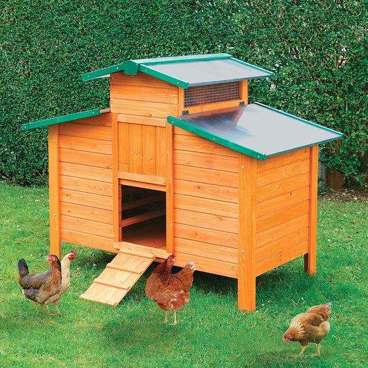 Gallinero De Madera Modelo Ottawa Para 5-7 Gallinas - Incluye Ponederos / Nidos_0