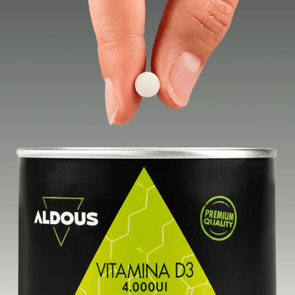 Vitamina D3 4000 UI Aldous Bio 500 comprimidos