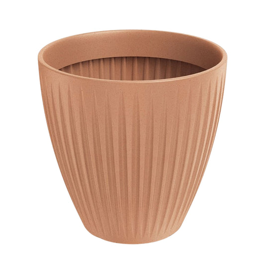 Maceta Latia Round Midl Ø48x48 Terracota