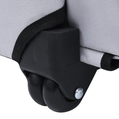 Vidaxl Carro Plegable Para Mascotas Multiusos Gris_5