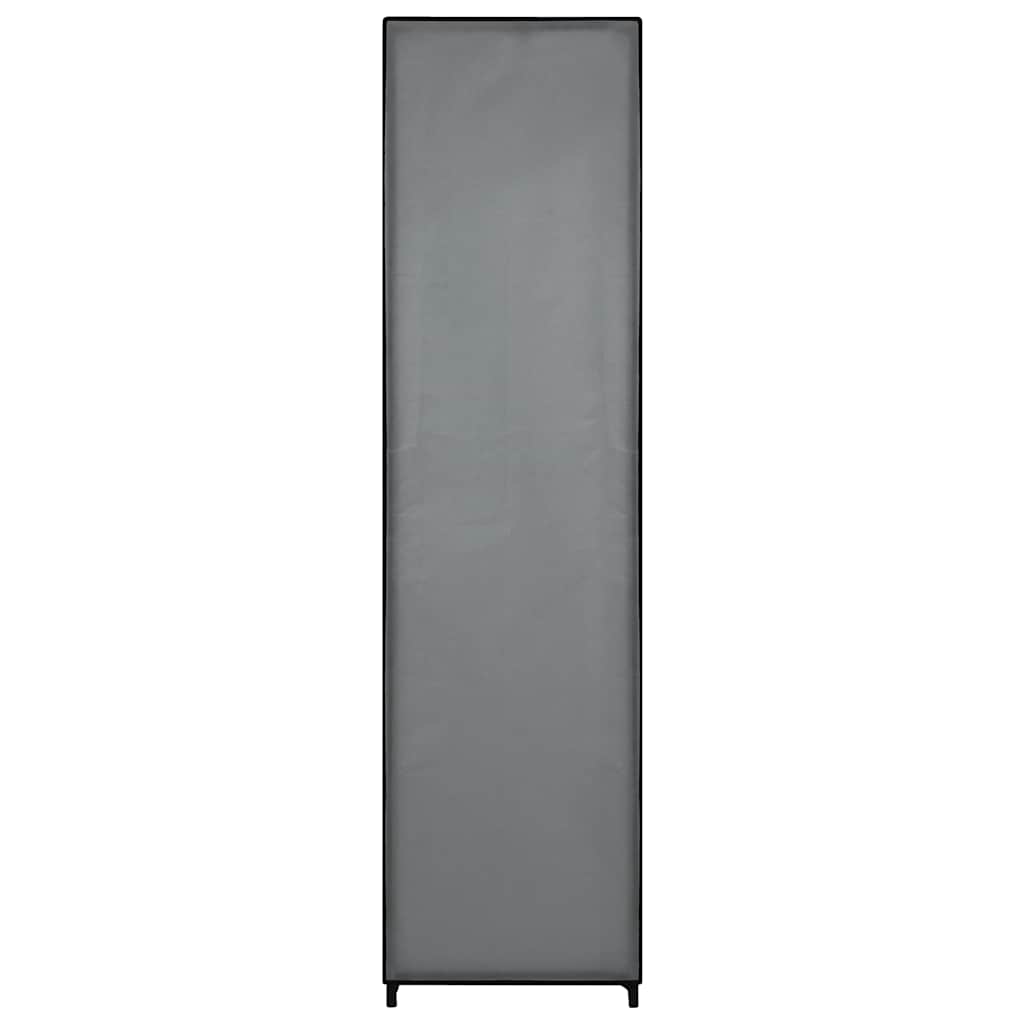 Armario Con 4 Compartimentos Gris 175x45x170 Cm_5