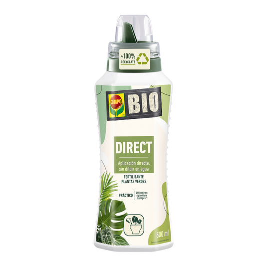 Bio fertilizante direct plantas verdes Compo 500 ml