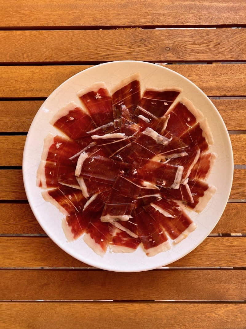 Jamón Ibérico De Bellota Cortado A Cuchillo_0