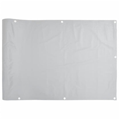 Pantalla De Privacidad De Balcón Pvc Gris 800x120 Cm / Vetonek_1