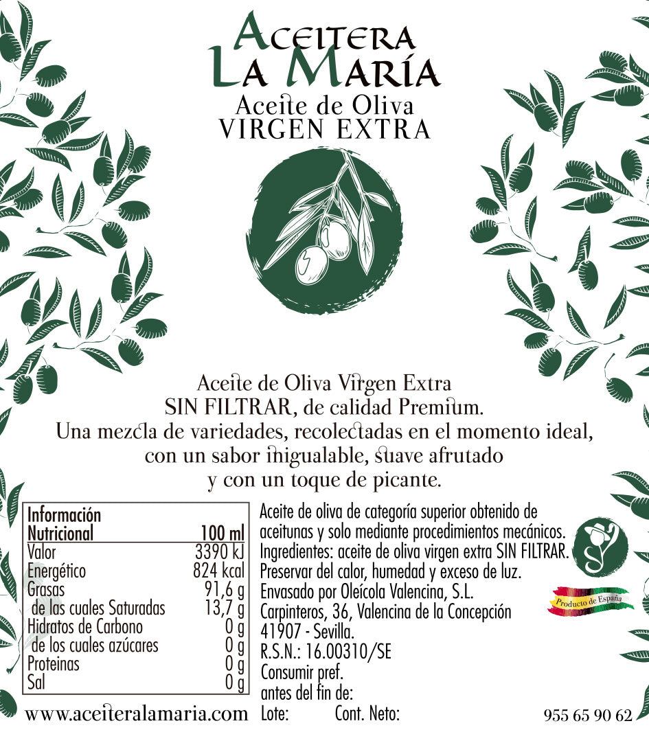 Aceite De Oliva Virgen Extra 5 L Pet Cosecha 2024-2025_2