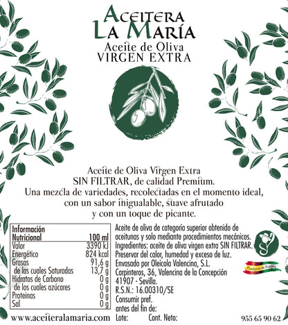 Aceite Oliva Virgen Extra 2 L Pet Cosecha 2024-2025_3