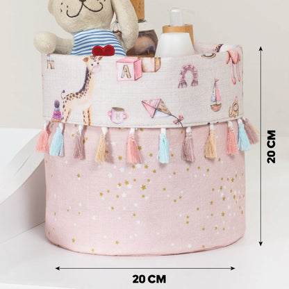 Caja Organizadora Infantil 20x20 Rosa_1