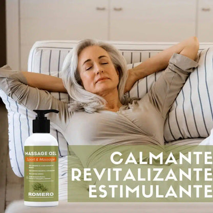 QKnatur - Aceite Para Masaje de Romero 250ml - Alto Contenido En Aceite Esencial De Romero Y Harpagofito_2