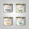 Pack De 4 Latas De Comida Húmeda Monoproteicas 100% Natural Para Gato