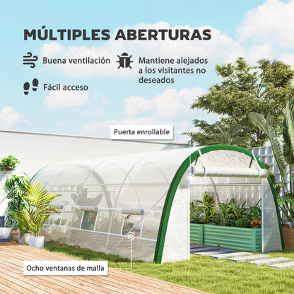 Outsunny Invernadero De Exterior 6x3x2 M_3